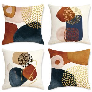 Morandi Simple Abstract Style Pillow