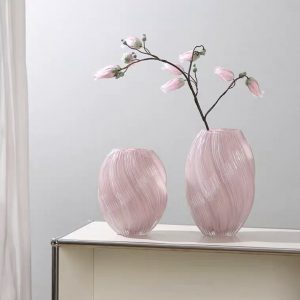 New Chinese color creative design retro glass vase