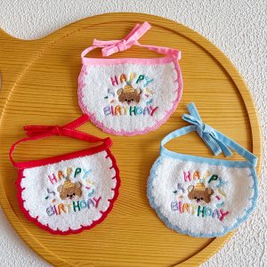 Cute decorative embroidered five-pointed star hat