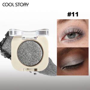Monochrome eye shadow bead matte flash eye shadow plate