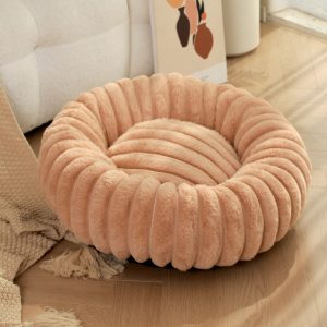 Faux Rabbit Fur Cat Bed — Warm for Winter