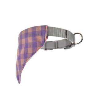 Plaid Triangular Bandana with Pocket for Cats and Dogs