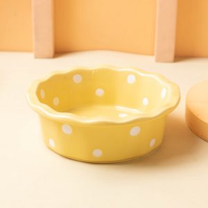 Cat Food Bowl for Preventing Chin Acne