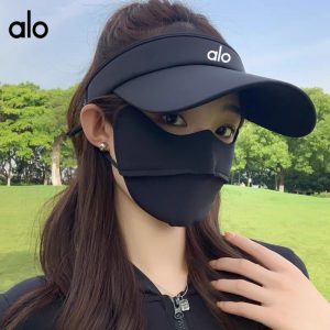 Women's Ice Silk Long Brim Visor Summer UV Protection Sun Hat