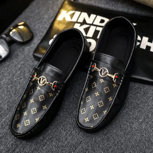 Men's Bean Shoes Casual Single Shoes