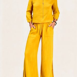 Women's long-sleeved suit fashion set