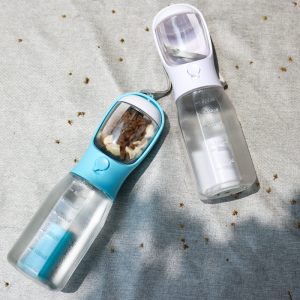 Multifunctional 3-in-1 Portable Pet Water Bottle & Feeder for Cats and Dogs (Outdoor Use)