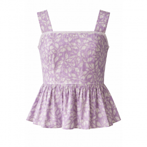 Women's Floral Print Flutter Sleeve Button Front Midi Dress Casual