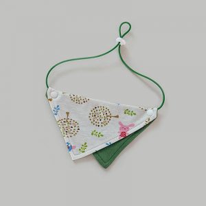 Cotton Bandana Bib for Small to Medium-Sized Dogs