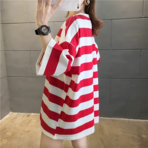 Plus-size women's short-sleeved T-shirts are trendy and super popular.