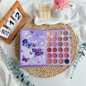Multi color eye shadow plate book makeup beauty