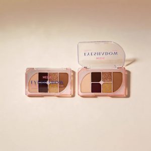 Natural earth color two in one fine flash eye shadow plate