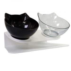 Neck-Friendly Dual Pet Bowls