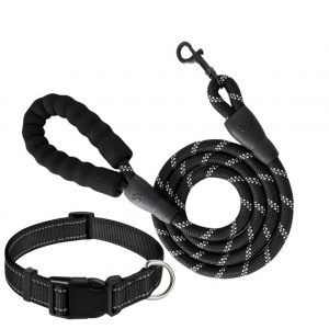P-string collar, retractable and durable.