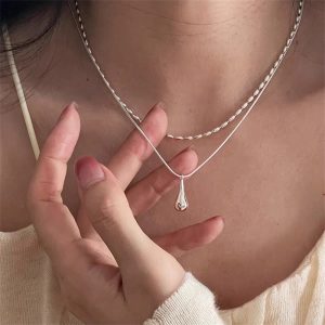 Everyday Versatile Sapphire butterfly Necklace for Women