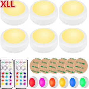 RGB Dimmable Tap-to-Light Closet / Night Light