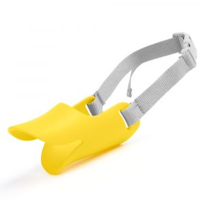 Adjustable silicone muzzle for cross-border dogs