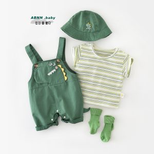 Abao Nannan Infant and Toddler Summer Set, Korean Style