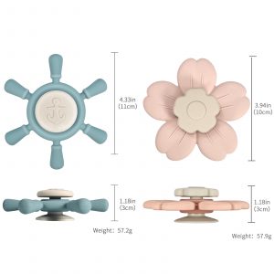 Parent's Choice Safe Silicone Infant Rotating Sensory Toy