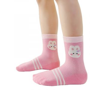 Girls' socks, thin and breathable for spring and summer