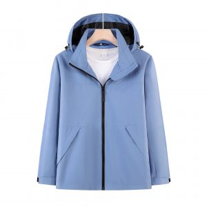 Customized hardshell outdoor jackets for workwear, suitable for both men and women in autumn and winter