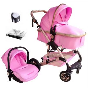 Travel System Carries 3-in-1 Strollers With Car Safety Seats