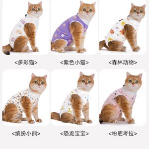 Cat Post-Surgery Recovery Suit (Anti-Lick)
