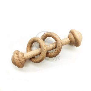 Wooden baby toys, rattles, teethers, baby's 100-day and 1-year