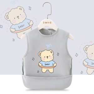 Children's bibs, waterproof and stain-resistant sleeveless outer