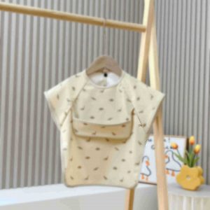 Baby bib, Danish children's reversible sleeveless PU smock
