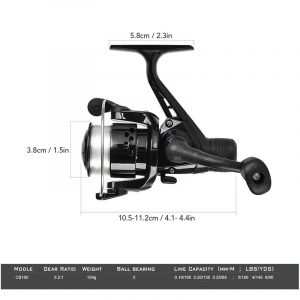 BRAVMAK 2.1/2.3-Meter Telescopic Fishing Rod & Reel Complete Set