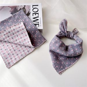 Spring and Autumn Baby Square Scarf, Windproof Neck Protector