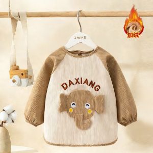 Children's smocks, baby reversible waterproof and stain-resistant