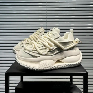 Men's Solid Color Casual Sneakers