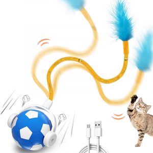 Bite-Resistant Electric Cat Teaser Ball