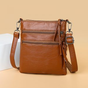Soft Leather Mobile Phone Bag — Shoulder & Crossbody Bag