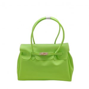 Jelly Bag / Kelly Bag — Lock Clasp and Stitching Details