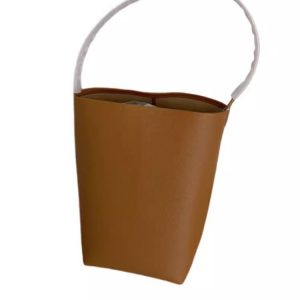 Niche-Style Bucket Handbag | Genuine Leather Underarm Tote