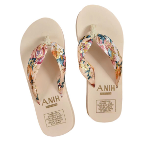 Women's casual thick-soled flip-flops with open toes