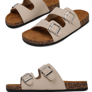 Outerwear style lightweight and comfortable beach-style indoor slip-on anti-slip slippers